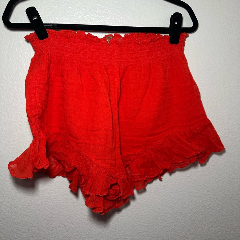 Cherry Red FP Namaste Sleep Shorts - Picture 2 of 3